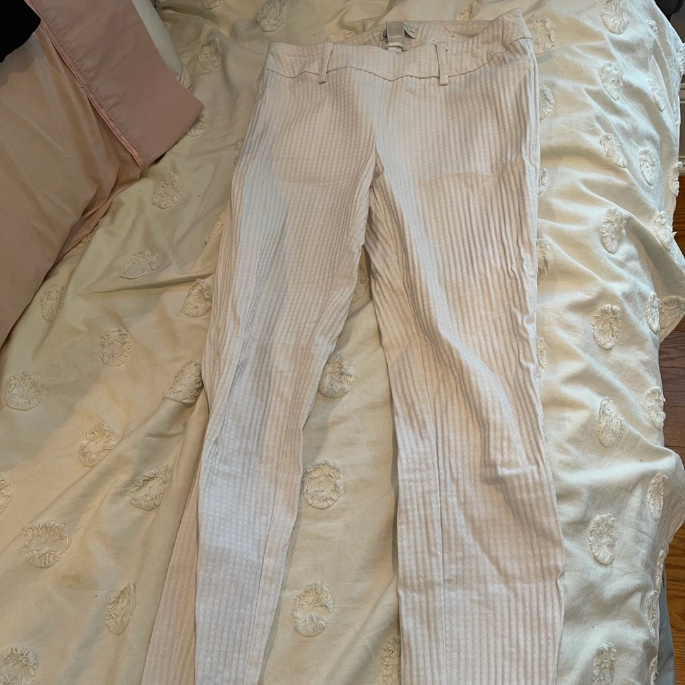 White stretchy jeans